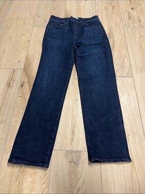 pistola monroe crop Deep Indigo Straight Leg Jeans